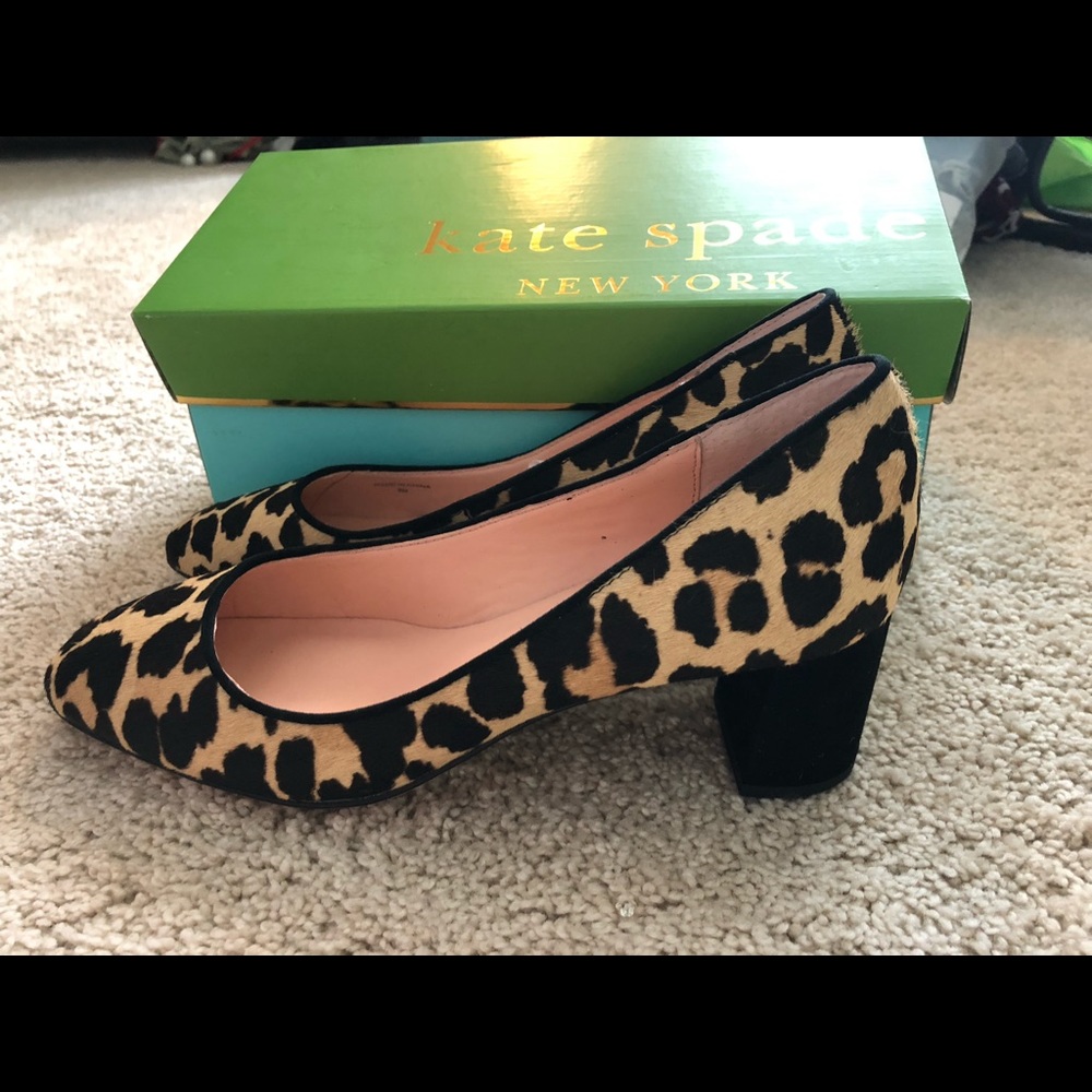 Leopard Heels Kate Spade